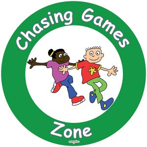 Chasing Games Zone Sign