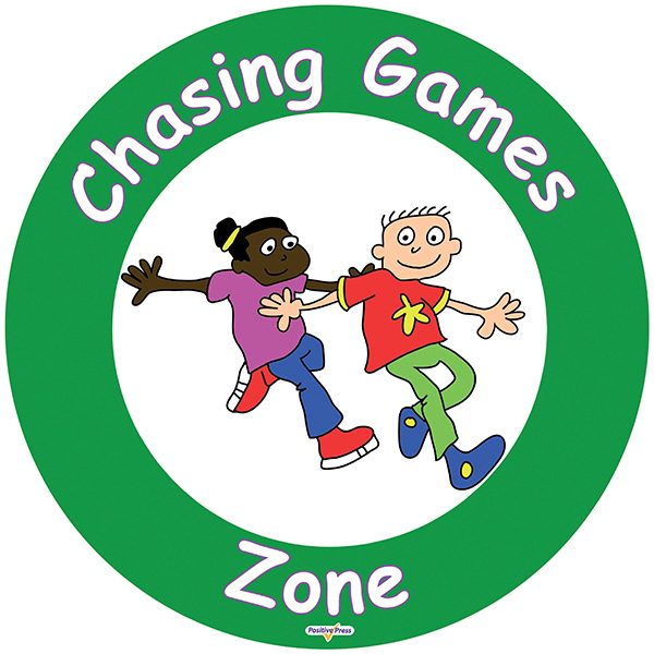 Chasing Games Zone Sign