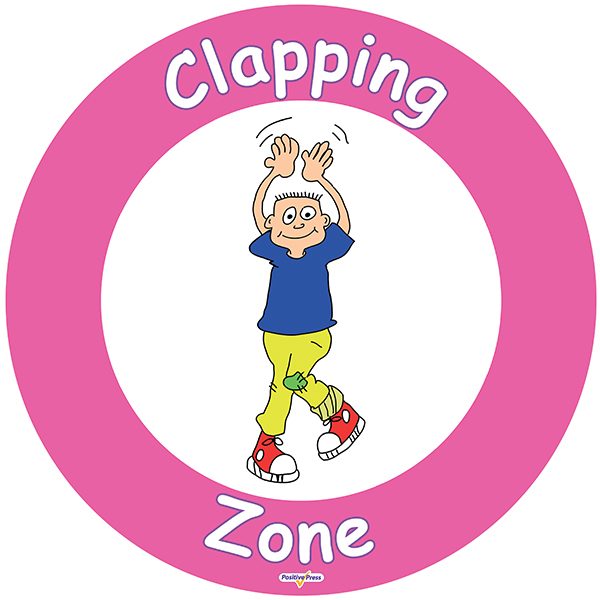 clapping Zone Sign