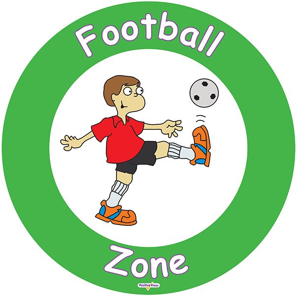 Football Zone Sign