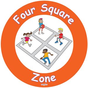 Four Square Zone Sign