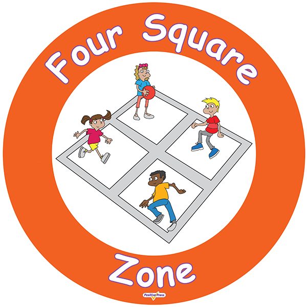 Four Square Zone Sign