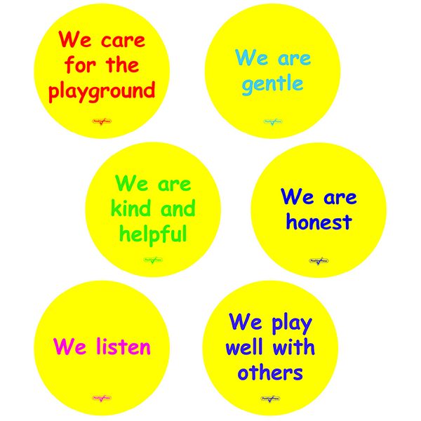 Playground Rules Circles