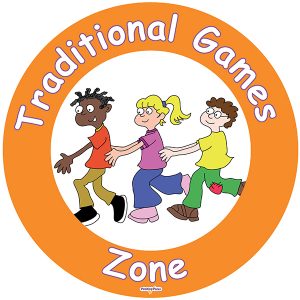 traditional games Zone Sign