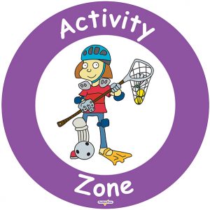 Activity Zone Sign