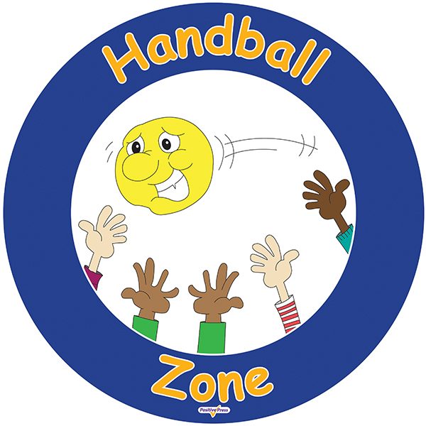 Handball Zone Sign