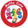 Maths Zone Sign