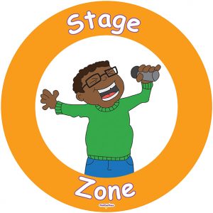 Stage Zone Sign
