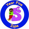 Year Five Zone Sign