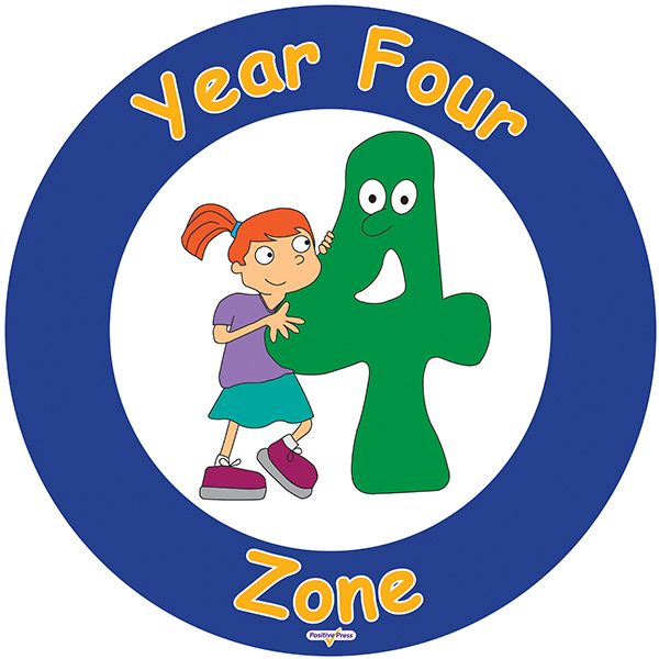 Year Four Zone Sign