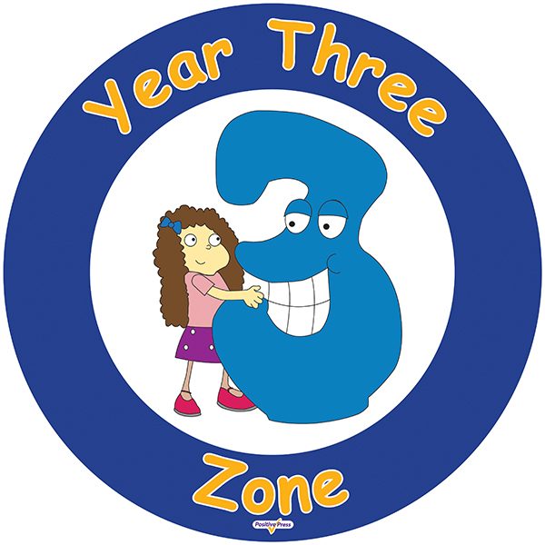 Year Three Zone Sign