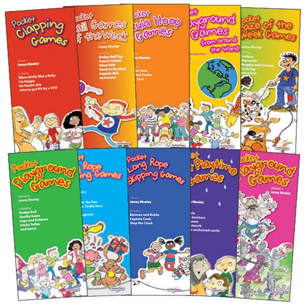 Playground Games Books (Pocket Books) (Pack of 10)